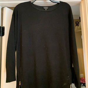 Talbots Sweater with zippers